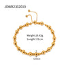 Inlaid African Jade Retro Unisex Titanium Steel Bracelet With Geometric Design And Electroplating
