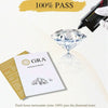 Inlay Round Brilliant Cut GRA Certificate Bracelets