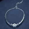 Inlay Round Brilliant Cut GRA Certificate Bracelets