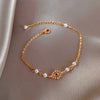 Ins Style Box Alloy Rhinestones Opal Women'S Bracelets 1 Piece