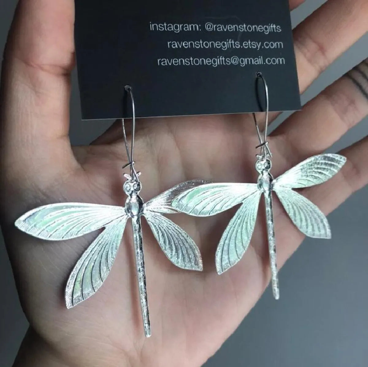 Ins Style Dragonfly Alloy Plating Women's Drop Earrings