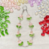 Ins Style Glass Glazed Tulip Beaded Bracelet Necklace Mobile Phone Chain Accessories