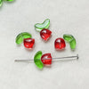 Ins Style Glass Glazed Tulip Beaded Bracelet Necklace Mobile Phone Chain Accessories