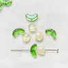 Ins Style Glass Glazed Tulip Beaded Bracelet Necklace Mobile Phone Chain Accessories