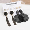 Korean Style Geometric Tassel Arylic Metal Women'S Earrings