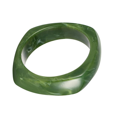 Ins Style Round Resin Wholesale Bangle