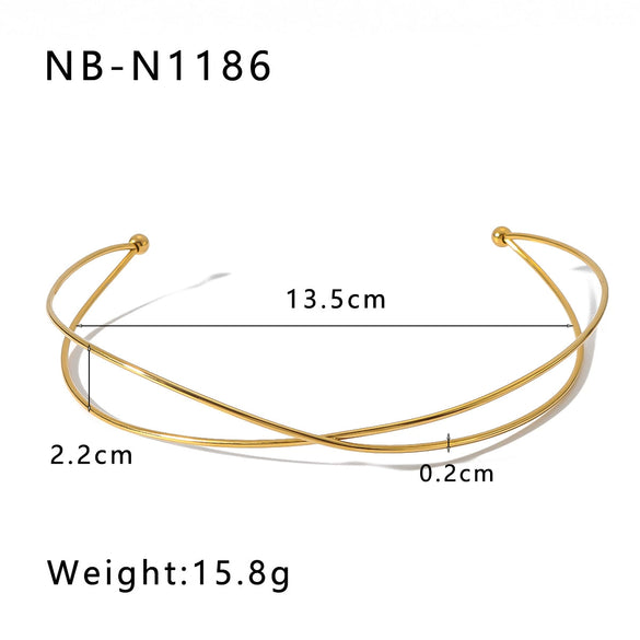 Ins Style Stainless Steel 18K Gold Plated Wavy Sunflower Bow Pearl Pendant Simple Necklace With Vacuum Plating In Furnace For Women
