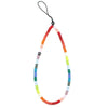 Internet Celebrity Hot Sale Anti-Lost Mobile Phone Charm Rainbow Mobile Phone Charm Same Enamel Beads Diy Mobile Phone Lanyard Factory Direct Sales