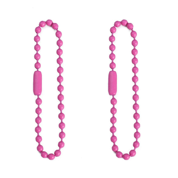 Iron Bead Chain Candy Color Ball Diy Jewelry Accessories Painting Key Chain Pendant Material