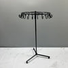 Iron Jewelry Rack Rotating Necklace Display Rack Stall Jewelry Display Rack Detachable Earrings Rack Jewelry Storage Rack