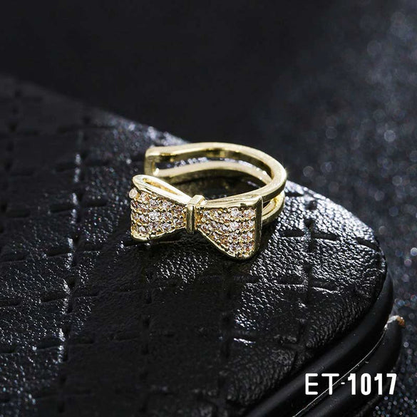 Irregular Geometric Metal Ear Cuff Clip Earring Set With Electroplated Finish And Artificial Gem Inlay Minimalist Unisex Jewelry