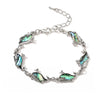 Jewelry Abalone Shell Animal Turtle Owl Dual Use Bracelet Anklet