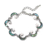 Jewelry Abalone Shell Animal Turtle Owl Dual Use Bracelet Anklet