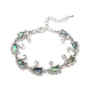 Jewelry Abalone Shell Animal Turtle Owl Dual Use Bracelet Anklet
