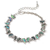 Jewelry Abalone Shell Animal Turtle Owl Dual Use Bracelet Anklet