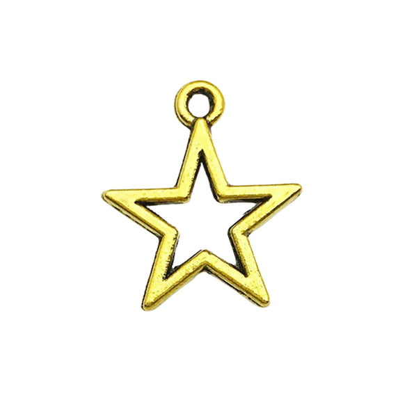 Jewelry Accessories Alloy Mixed Sun Moon Star Natural Style Electroplating Diy Bracelet Necklace Earrings Pendant