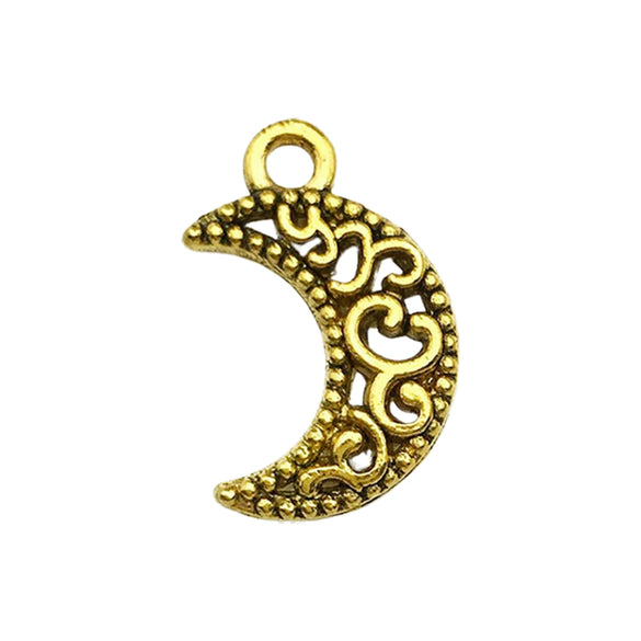 Jewelry Accessories Alloy Mixed Sun Moon Star Natural Style Electroplating Diy Bracelet Necklace Earrings Pendant