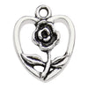 Jewelry Accessories Alloy Vintage Flower Pendant Electroplating