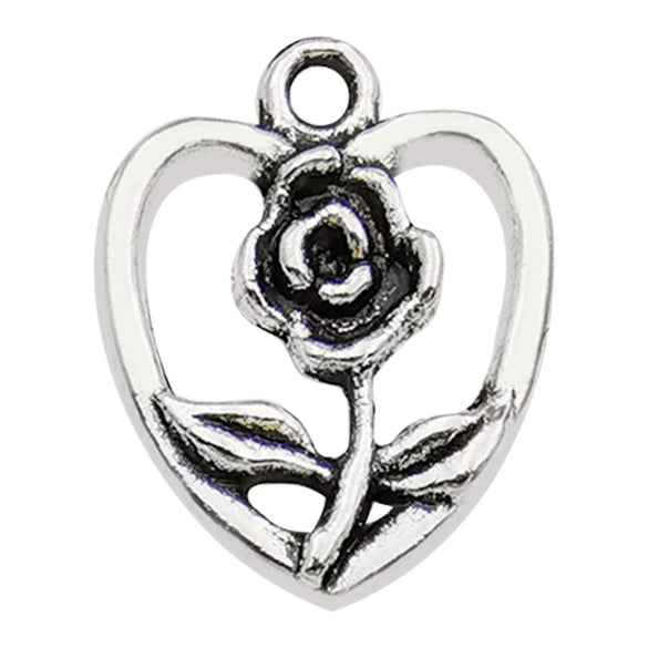 Jewelry Accessories Alloy Vintage Flower Pendant Electroplating