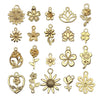 Jewelry Accessories Alloy Vintage Flower Pendant Electroplating