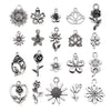 Jewelry Accessories Alloy Vintage Flower Pendant Electroplating