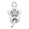 Jewelry Accessories Alloy Vintage Flower Pendant Electroplating