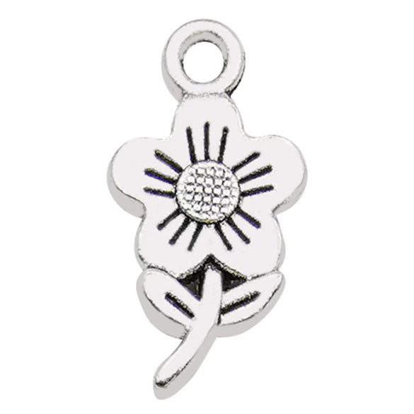 Jewelry Accessories Alloy Vintage Flower Pendant Electroplating