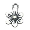 Jewelry Accessories Alloy Vintage Flower Pendant Electroplating