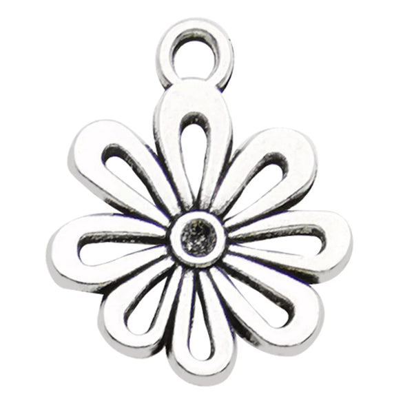 Jewelry Accessories Alloy Vintage Flower Pendant Electroplating