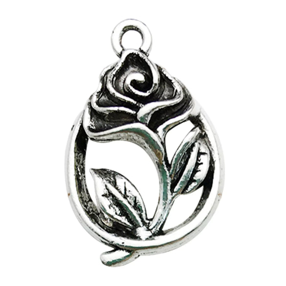 Jewelry Accessories Alloy Vintage Flower Pendant Electroplating