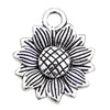 Jewelry Accessories Alloy Vintage Flower Pendant Electroplating