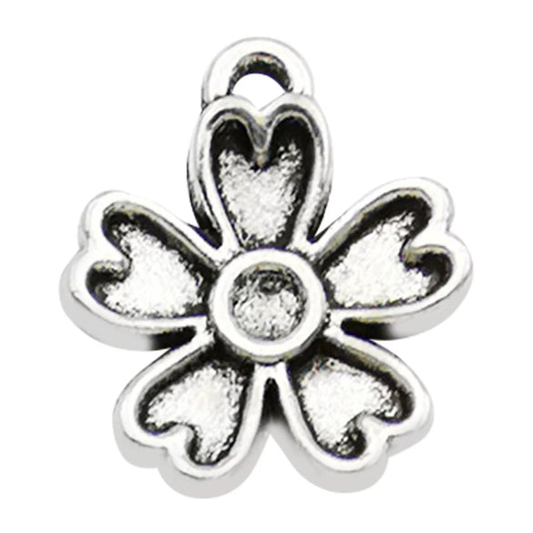 Jewelry Accessories Alloy Vintage Flower Pendant Electroplating