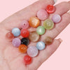 Jewelry Accessories Bracelet Diy Handmade Beaded Material With Plastic And Resin Round Bead Imitation Cat Eye
