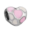 Jewelry Accessories Bracelet Metal Beaded With Love Painting Oil Exquisite Rose Totem Pattern Electroplating
