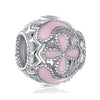 Jewelry Accessories Bracelet Metal Beaded With Love Painting Oil Exquisite Rose Totem Pattern Electroplating