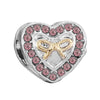 Jewelry Accessories Bracelet Metal Beaded With Love Painting Oil Exquisite Rose Totem Pattern Electroplating