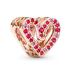 Jewelry Accessories Bracelet Metal Beaded With Love Painting Oil Exquisite Rose Totem Pattern Electroplating