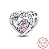 Jewelry Accessories Bracelet Necklace S925 Silver Tulip Pendant With Dripping Oil Treatment