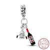 Jewelry Accessories Bracelet Necklace S925 Silver Tulip Pendant With Dripping Oil Treatment