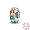 Jewelry Accessories Bracelet Necklace S925 Silver Tulip Pendant With Dripping Oil Treatment