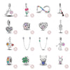 Jewelry Accessories Bracelet Necklace S925 Silver Tulip Pendant With Dripping Oil Treatment