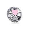 Jewelry Accessories Bracelet Silver Metal Totem Pattern Electroplated Love Life Tree Chain