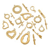 Jewelry Accessories Connection Buckle Stainless Steel Electroplating Gold Finishing