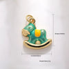 Jewelry Accessories Copper Animal Zodiac Pendant Necklace With Electroplating