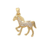 Jewelry Accessories Copper Animal Zodiac Pendant Necklace With Electroplating