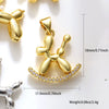 Jewelry Accessories Copper Animal Zodiac Pendant Necklace With Electroplating