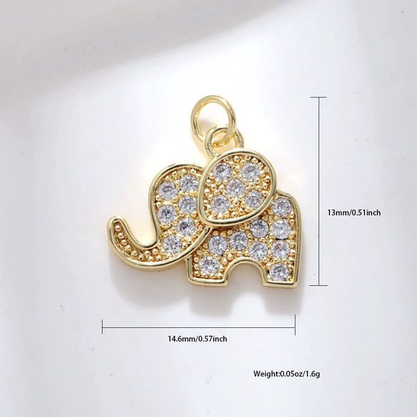 Jewelry Accessories Copper Animal Zodiac Pendant Necklace With Electroplating