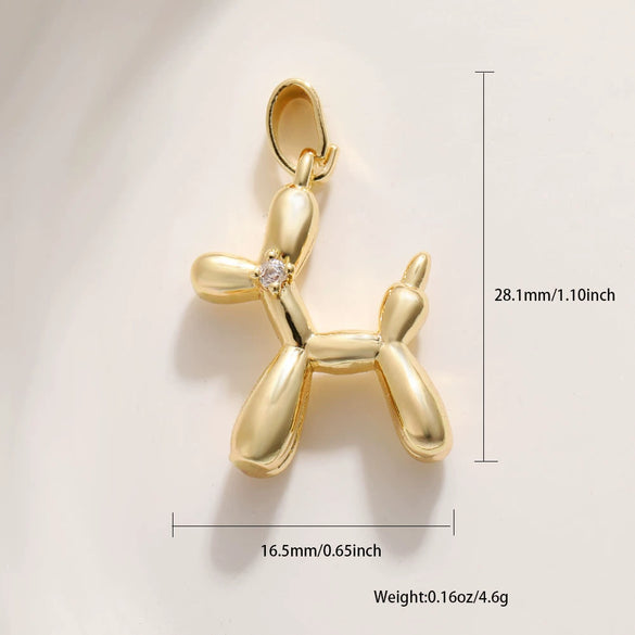 Jewelry Accessories Copper Animal Zodiac Pendant Necklace With Electroplating