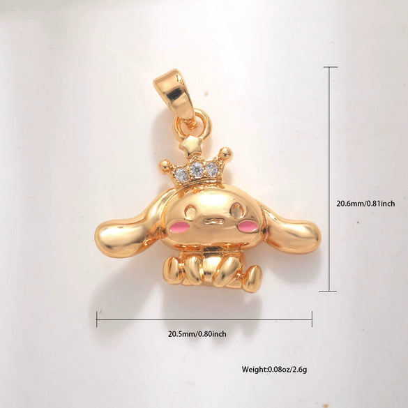 Jewelry Accessories Copper Animal Zodiac Pendant Necklace With Electroplating