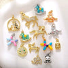 Jewelry Accessories Copper Animal Zodiac Pendant Necklace With Electroplating